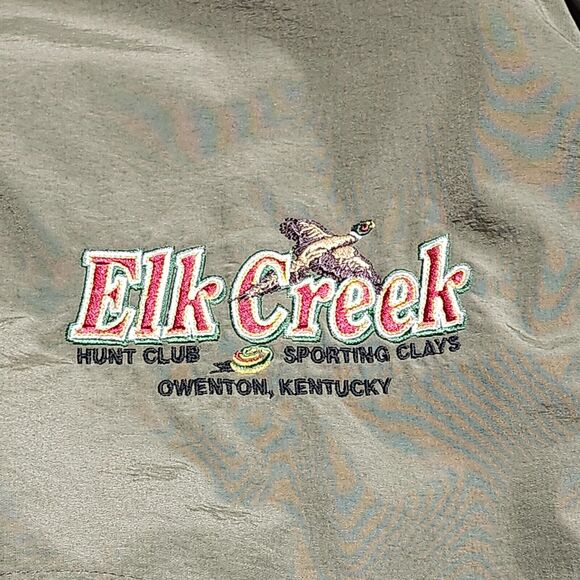 Bob Allen Shooting Jacket Adult Medium Green Elk Creek Hunt Club Kentucky Mens - Picture 3 of 9